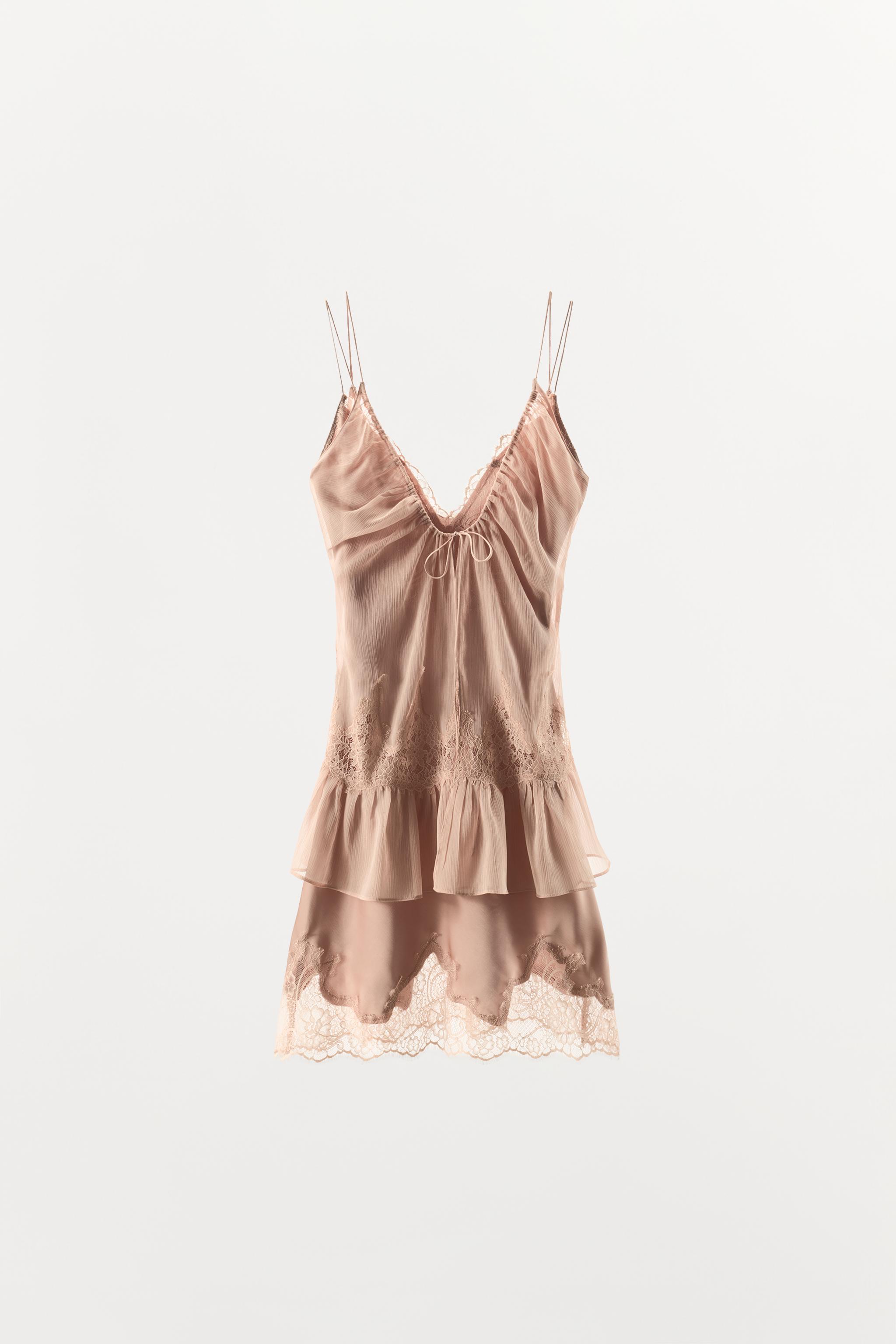 DOUBLE COMBINATION LACE DRESS